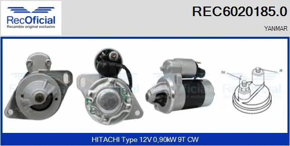 Starter (REC6020185.0)