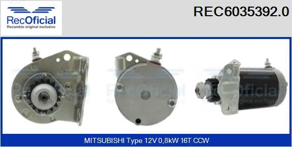 Starter (REC6035392.0)