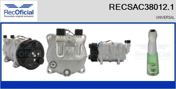 Compressor, air conditioning (RECSAC38012.1)