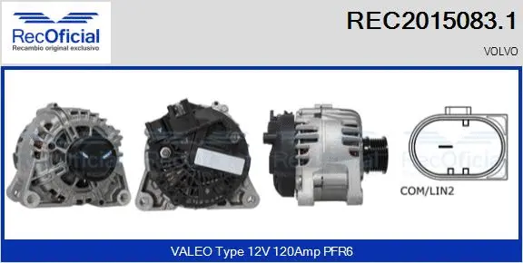 Alternator (REC2015083.1)