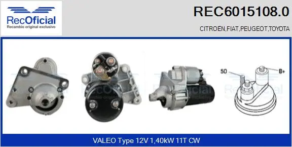 Starter (REC6015108.0)