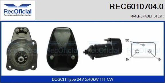 Starter (REC6010704.0)