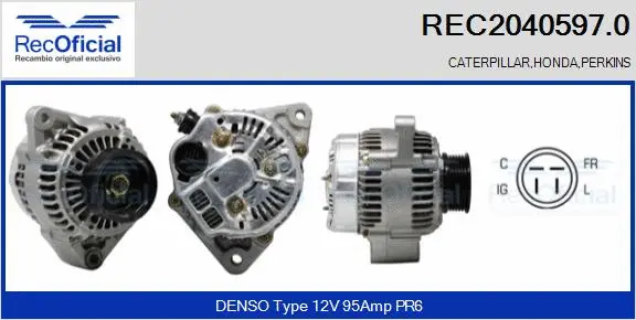 Alternator (REC2040597.0)
