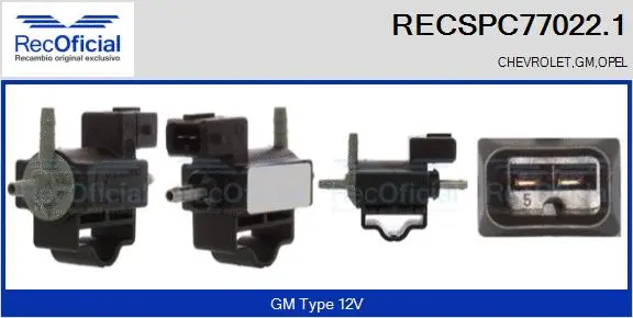 Pressure Converter, exhaust control (RECSPC77022.1)