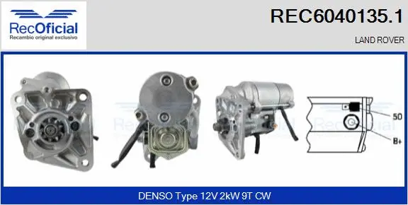 Starter (REC6040135.1)