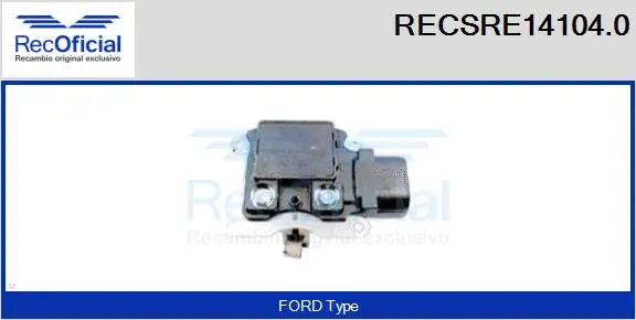 Alternator Regulator (RECSRE14104.0)