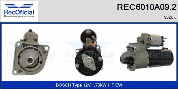 Starter (REC6010A09.2)