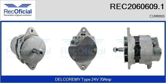 Alternator (REC2060609.1)