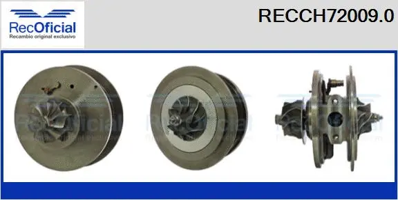 Core assembly, turbocharger (RECCH72009.0)