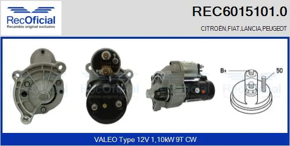 Starter (REC6015101.0)