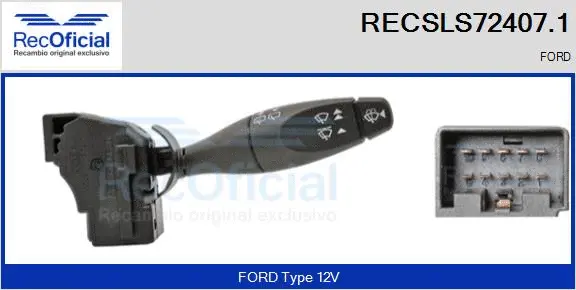 Steering Column Switch (RECSLS72407.1)