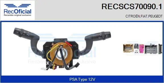Steering Column Switch (RECSCS70090.1)