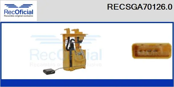 Fuel Feed Unit (RECSGA70126.0)