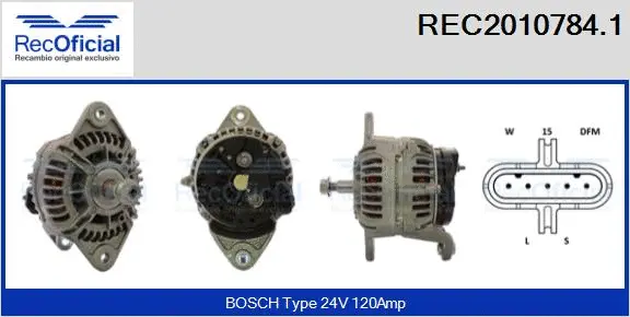 Alternator (REC2010784.1)