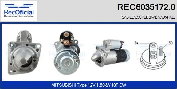 Starter (REC6035172.0)