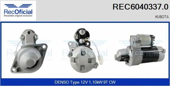 Starter (REC6040337.0)