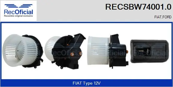 Interior Blower (RECSBW74001.0)