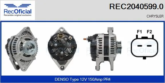 Alternator (REC2040599.0)
