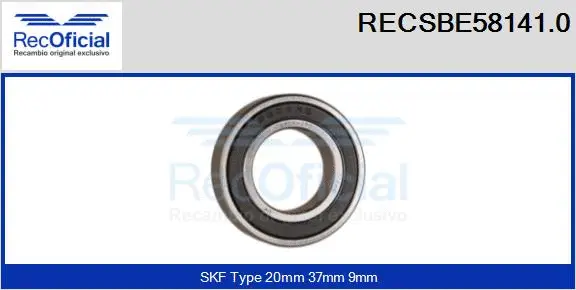 Bearing (RECSBE58141.0)
