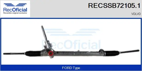 Steering Gear (RECSSB72105.1)