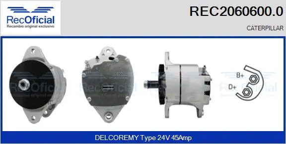 Alternator (REC2060600.0)