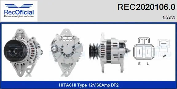 Alternator (REC2020106.0)