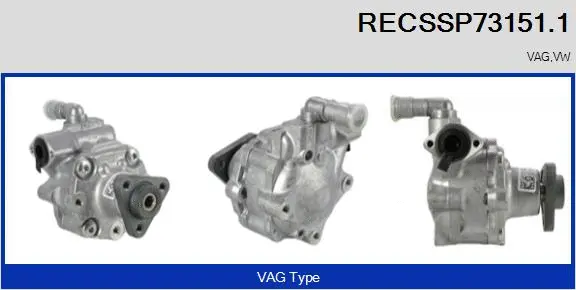Hydraulic Pump, steering (RECSSP73151.1)