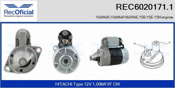 Starter (REC6020171.1)