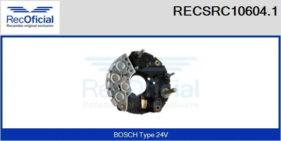 Rectifier, alternator (RECSRC10604.1)