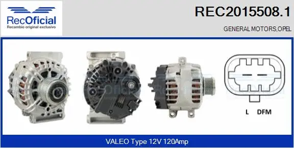 Alternator (REC2015508.1)
