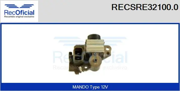 Alternator Regulator (RECSRE32100.0)