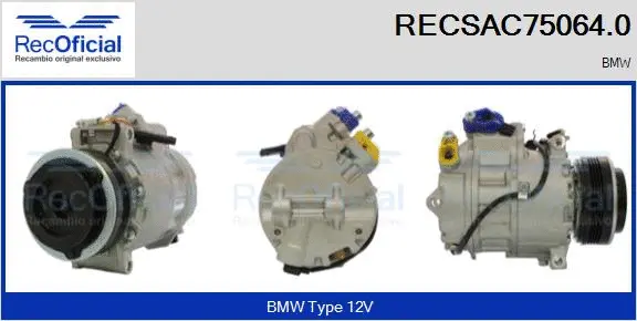 Compressor, air conditioning (RECSAC75064.0)