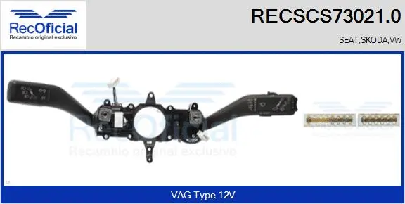 Steering Column Switch (RECSCS73021.0)