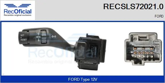 Steering Column Switch (RECSLS72021.0)