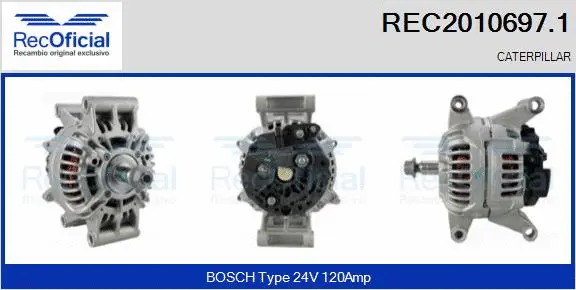 Alternator (REC2010697.1)