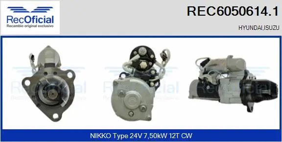 Starter (REC6050614.1)