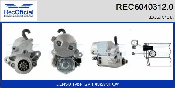 Starter (REC6040312.0)