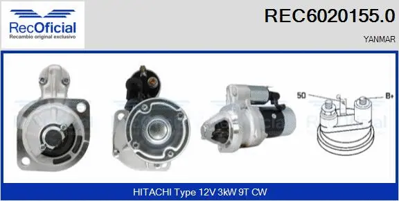 Starter (REC6020155.0)