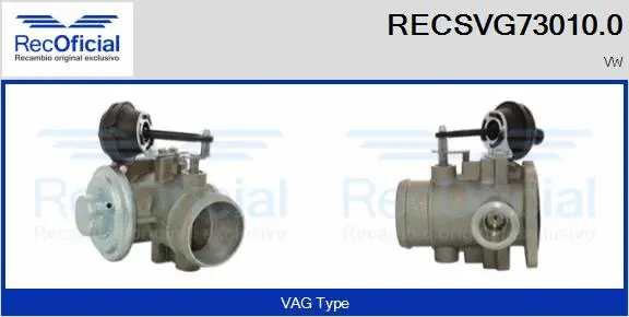 EGR Valve (RECSVG73010.0)