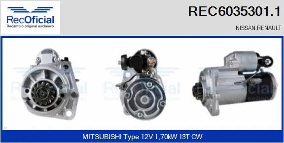 Starter (REC6035301.1)