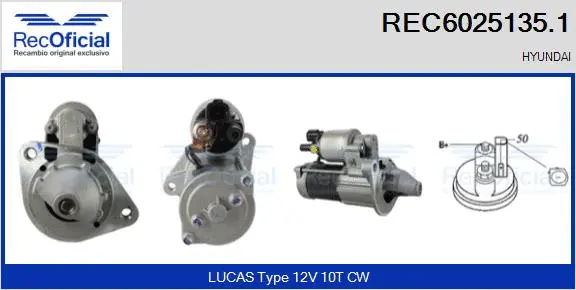 Starter (REC6025135.1)