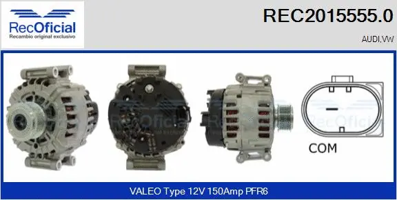 Alternator (REC2015555.0)