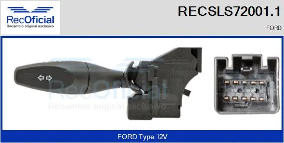 Steering Column Switch (RECSLS72001.1)