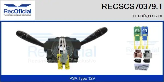 Steering Column Switch (RECSCS70379.1)