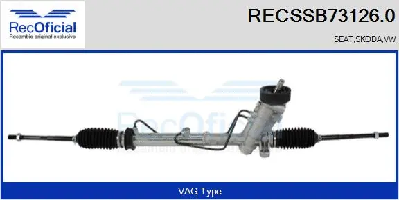 Steering Gear (RECSSB73126.0)