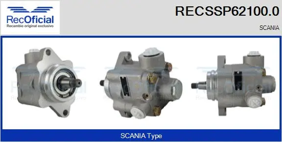 Hydraulic Pump, steering (RECSSP62100.0)