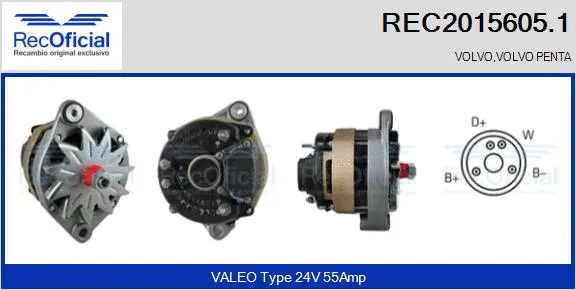 Alternator (REC2015605.1)