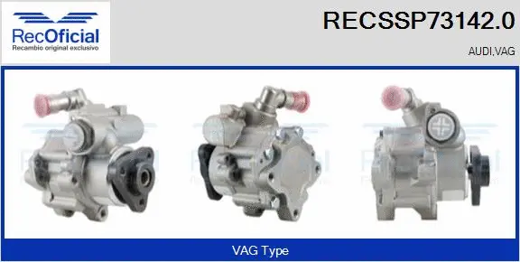 Hydraulic Pump, steering (RECSSP73142.0)