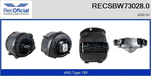 Interior Blower (RECSBW73028.0)