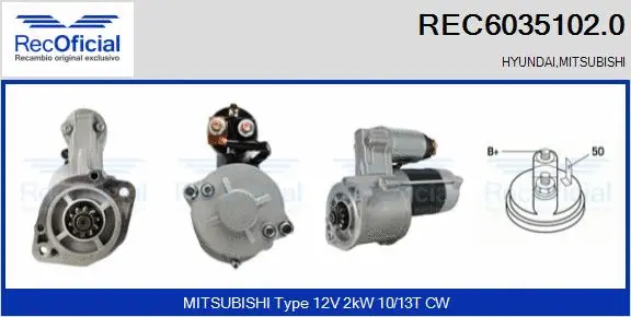 Starter (REC6035102.0)